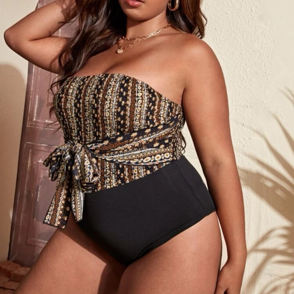 Floral Print Body Suit